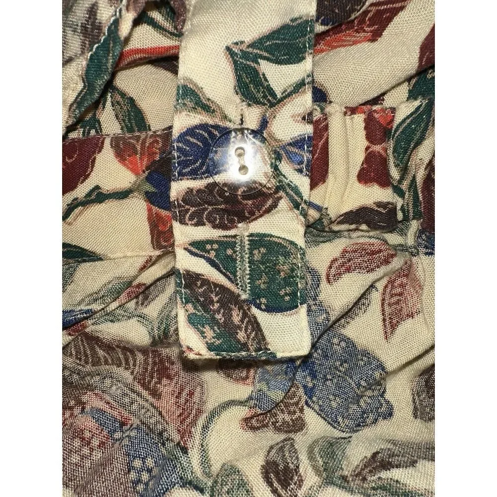 House of Harlow 1960 Floral Maxi Ruffle‎ Dress in Sister Print | Size Large